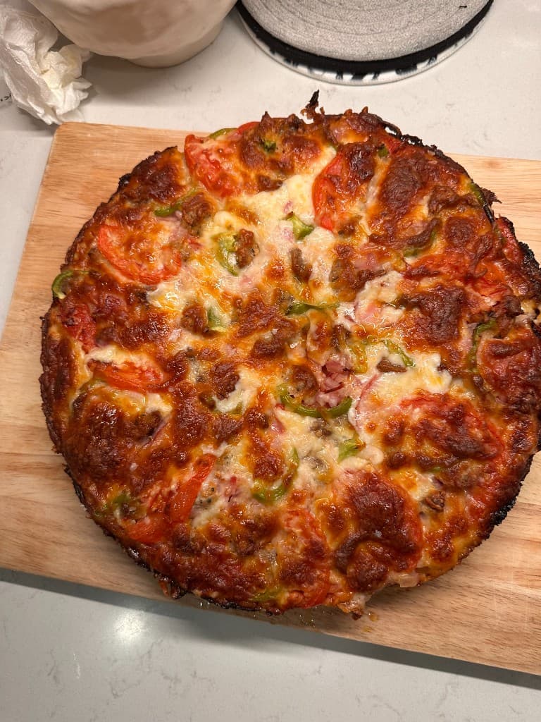 Pan Made Pizza